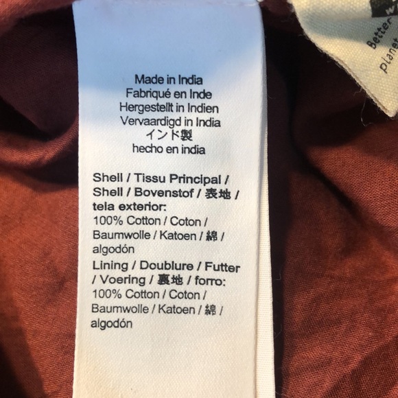 Madewell Embroidered Puff-Sleeve Babydoll Dress in Dotted Vines, sixe XL - Picture 5 of 6